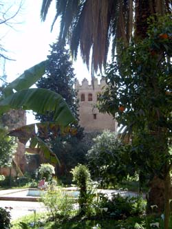 Interior de la Alcazaba